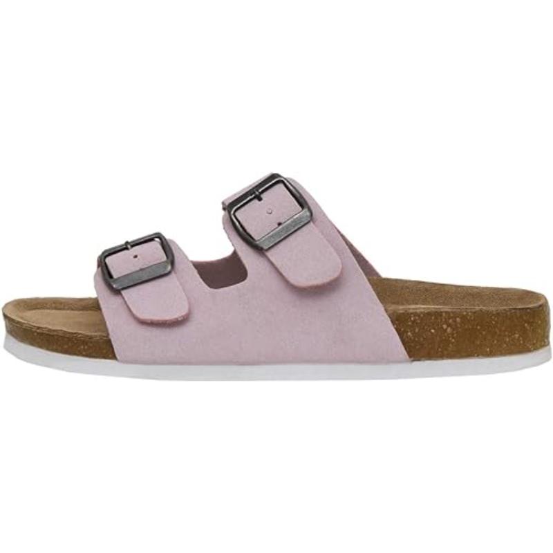 Modern Simplicity Bed Sandals with Dual Adjustable Straps For Women