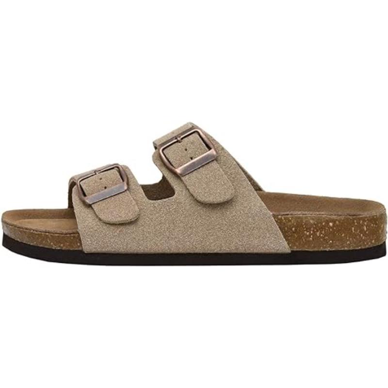 Modern Simplicity Bed Sandals with Dual Adjustable Straps For Women