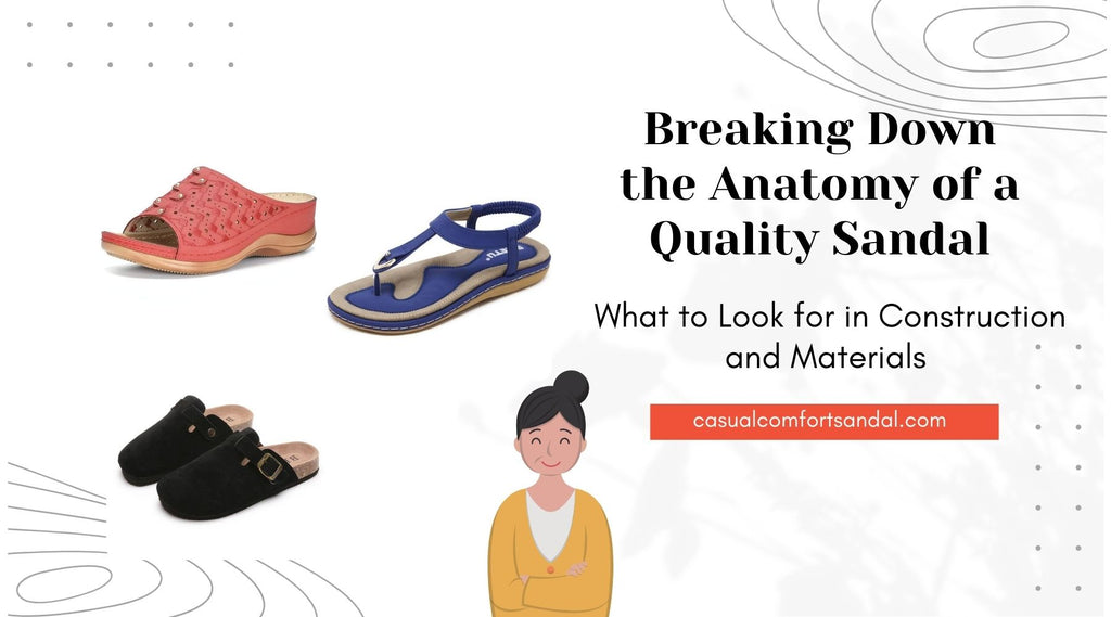 Breaking Down the Anatomy of a Quality Sandal: What to Look for in Construction and Materials