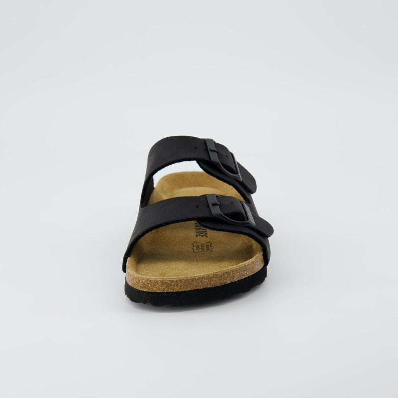 Supportive Cork Footbed Sandals With EVA Base And Buckle Strap