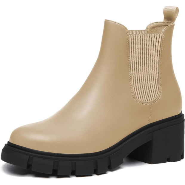 Versatile Cushioned Chelsea Winter Boots