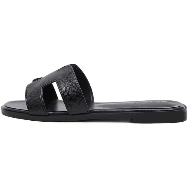 Comfortable Solid Slide Sandals For Women