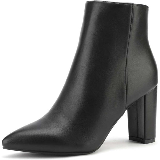 Classic Chunky Heeled Boots