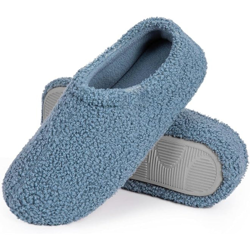 Fuzzy Fur Memory Foam Loafer Slippers