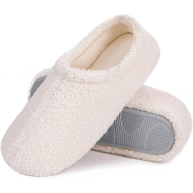 Fuzzy Fur Memory Foam Loafer Slippers