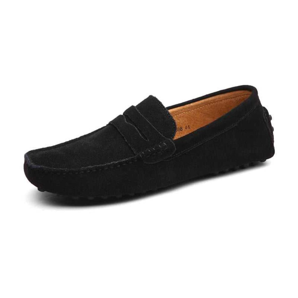 Men's Old Money Sleek Slip On Penny Loafers