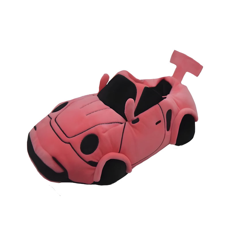 Plush Car Themed Indoor Slippers