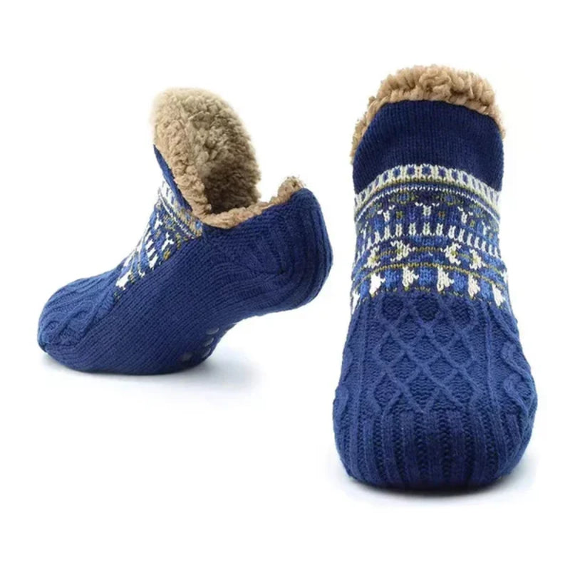 Warm Indoor Knitted Winter Socks