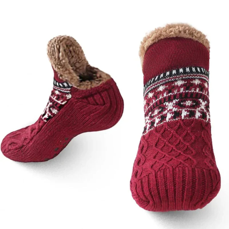 Warm Indoor Knitted Winter Socks