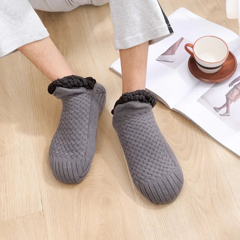 Warm Indoor Knitted Winter Socks