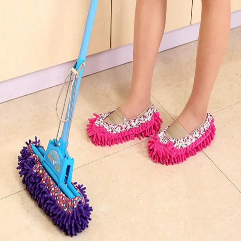 Microfiber Dusting Slipper Covers