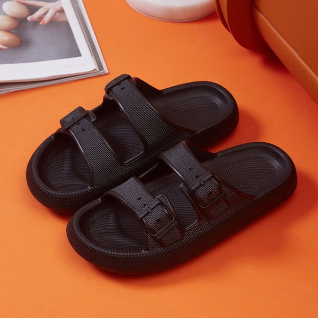 Thick Platform Cloud Slippers For Women